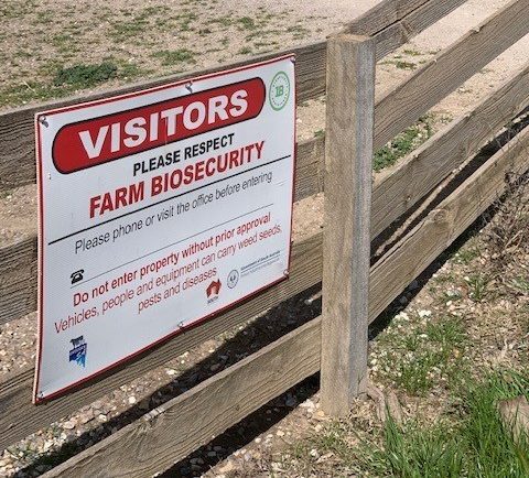 Biosecurity Sign