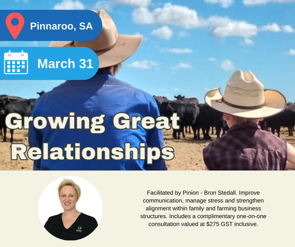Growing Great Relationships - Pinnaroo