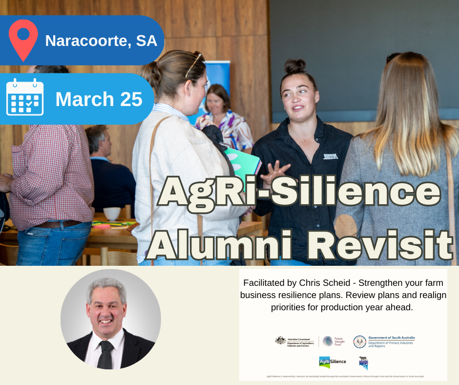 AgRi-Silience Alumni Revisit - Naracoorte