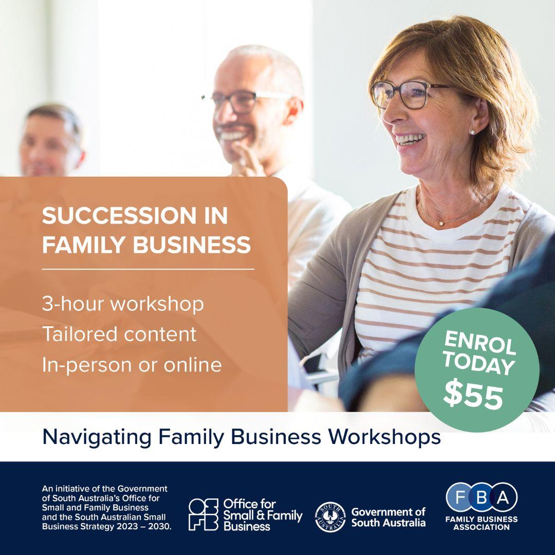 Workshops for a Solid Foundation (Succession in Family Business)